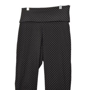 Bitte Kai Rand Women Medium Magic Stretch Black Pindot High Waist Foldover